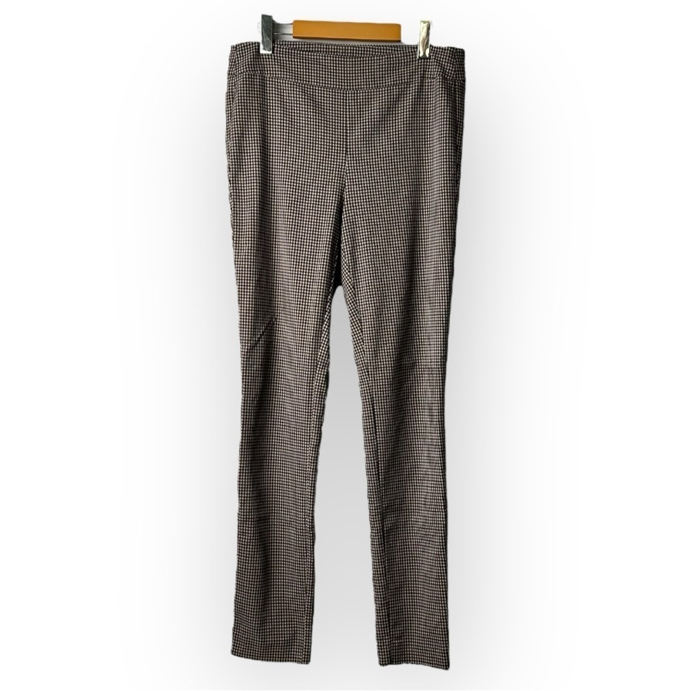 Camber & Grace Plaid Skinny Pull On Pants L